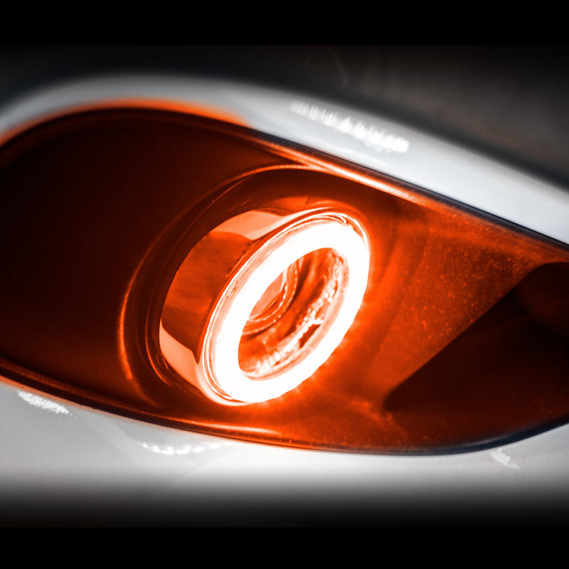 Oracle 14-16 Chevrolet Sonic Surface Mount LED Fog Light Halo Kit - Amber
