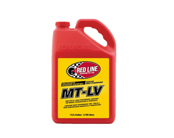 RED LINE OIL 50605 Gear Oil MT-LV 70W/75W GL-4 3.8 L (1 gal) Photo-1 