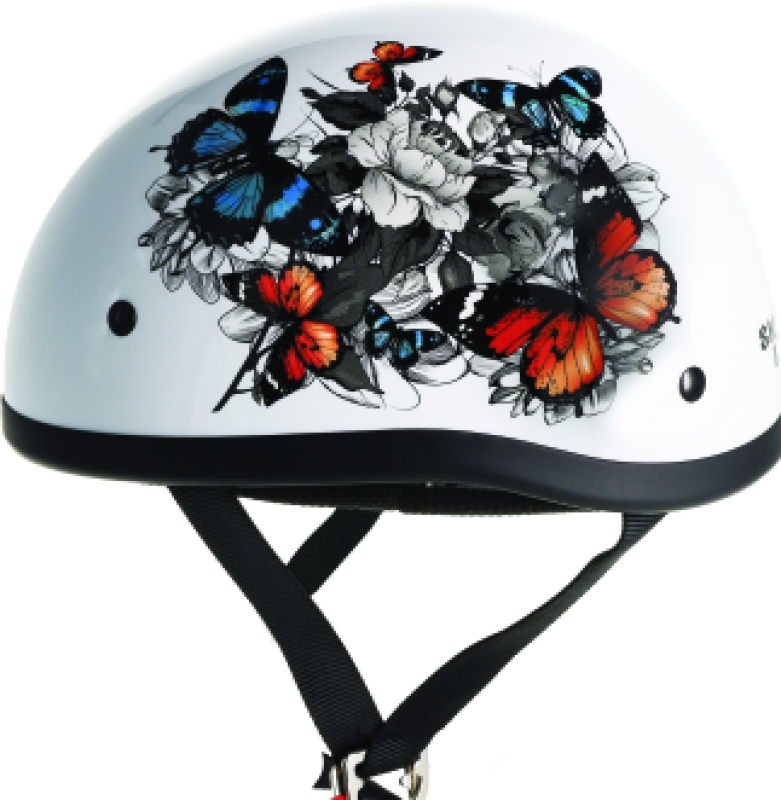 Skid Lids White Rose Original Helmet - XL