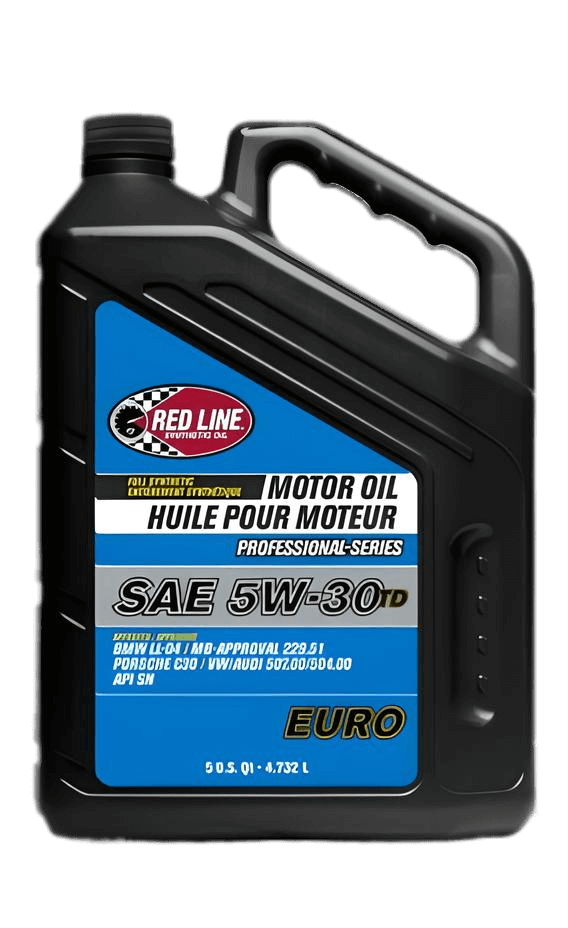 RED LINE OIL 12225 Professional Series EURO Motor Oil 5W30TD 4.7 L (5 US qt) Photo-1 