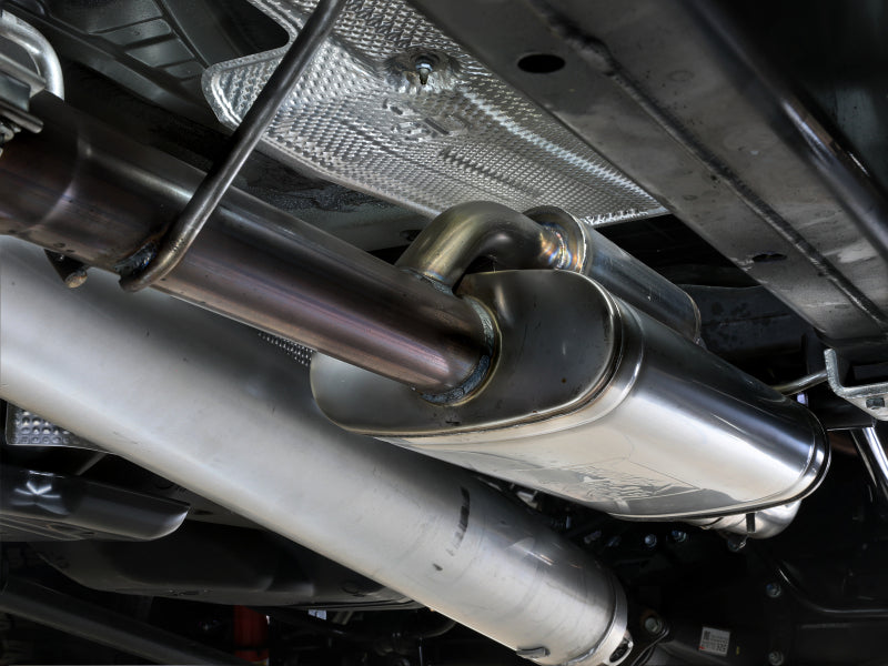 aFe 24-25 Toyota Tacoma L4-2.4L (t) Vulcan Series 2.5in 304 Stainless Steel Cat-Back
