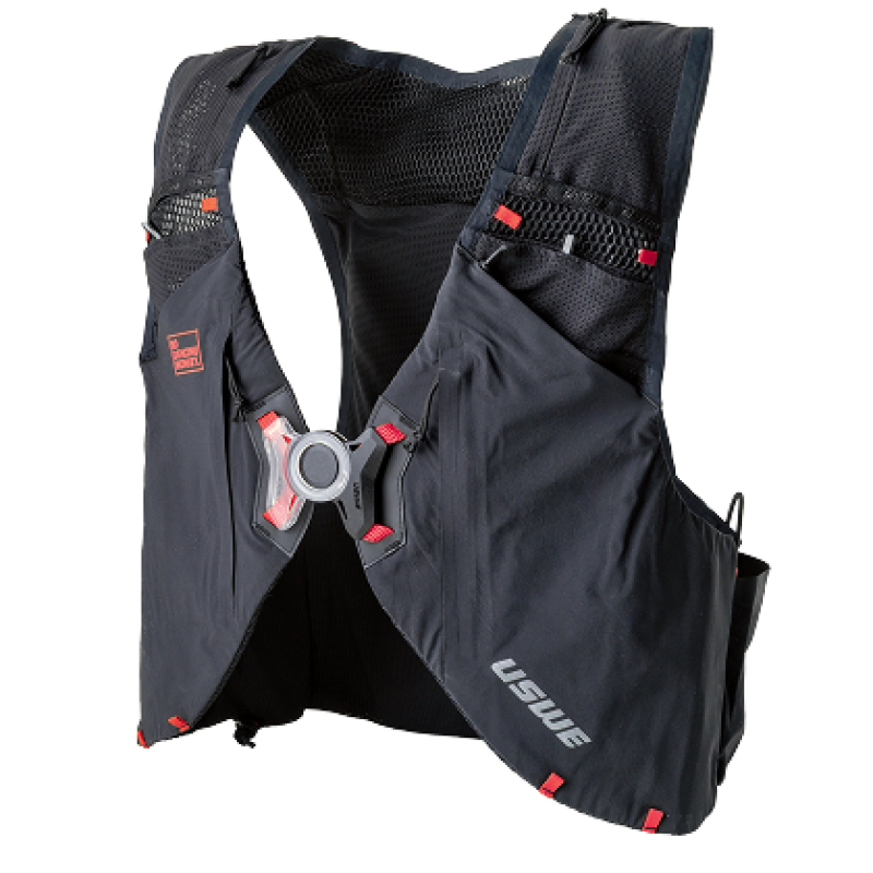 USWE ZIPPERED VST 16L DAYPACK Black