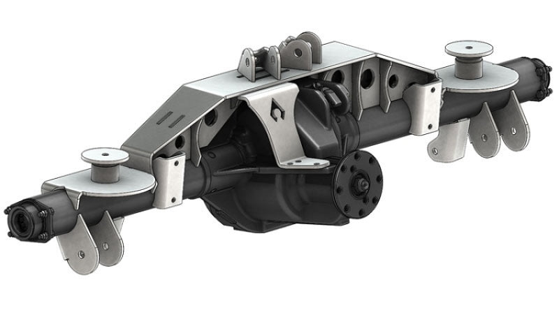 Artec Industries 97-06 Jeep Wrangler TJ Triangulated Tj 8.8 Swap Kit With Truss - 2.63 In / OEM