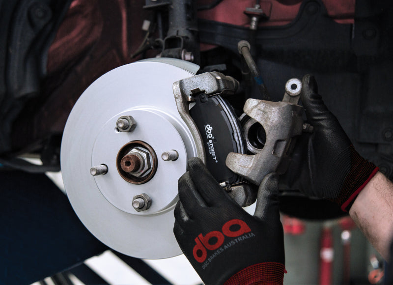 DBA 99-04 Jeep Grand Cherokee (Akebono Frt Caliper No. 4802) Rear Street Series Slotted Brake Rotor