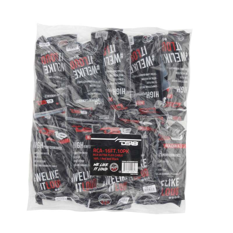 DS18 Level 1 RCA 16-Feet  10 x Pack