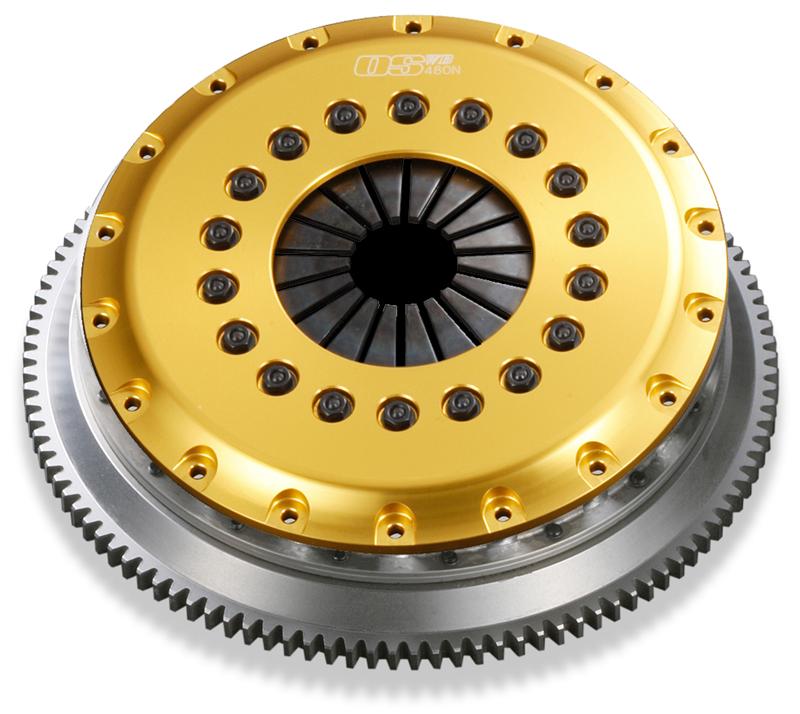 OS Giken Mitsubishi GTO (3000GT) Z16ATURBO R Series Triple Plate w/Floating Center Hub Clutch