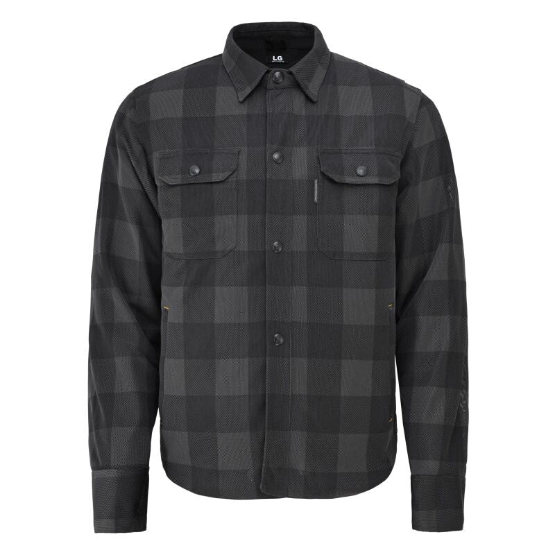 Speed and Strength Black Nine Mesh Moto Shirt Black - Small