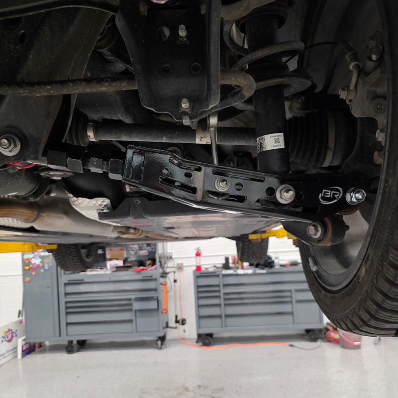 BLOX Racing Racing Rear Lower Control Arms - Blk (Toyota 86 / Scion FRS / Subaru BRZ / WRX / STi) V2