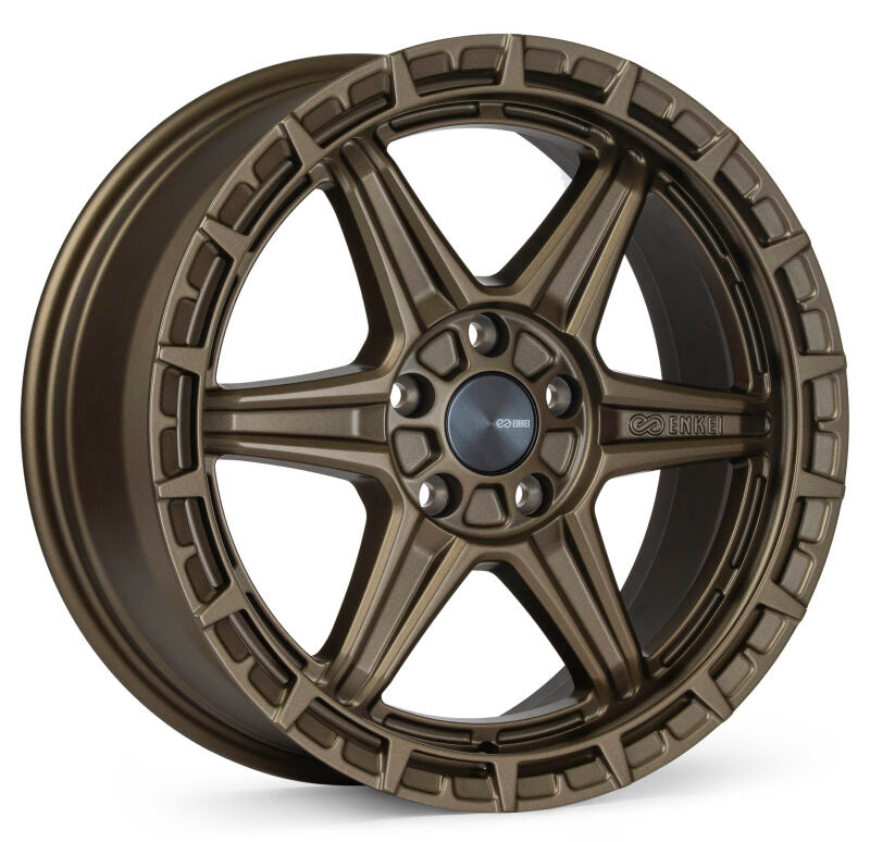 Enkei Trail-Finder OVL 18x8 / 5x114.3 BP / ET42 / 72.6mm Bore - Matte Bronze Wheel