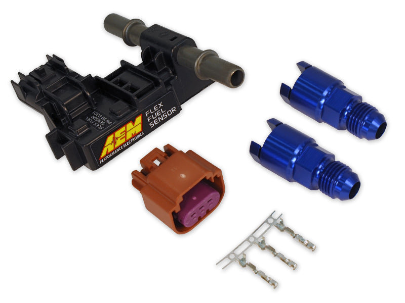 AEM 30-2201 Ethanol Content Flex Fuel Sensor Kit -6AN Photo-1 