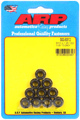 ARP 300-8312 Nut Kit M8 x 1.25 12pt Photo-1 