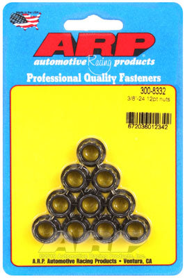 ARP 300-8332 Nut Kit 3/8-24 12pt Photo-1 