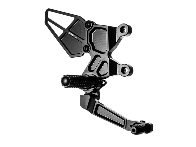 Vortex Racing Rearsets Replacement Rear Set- Black