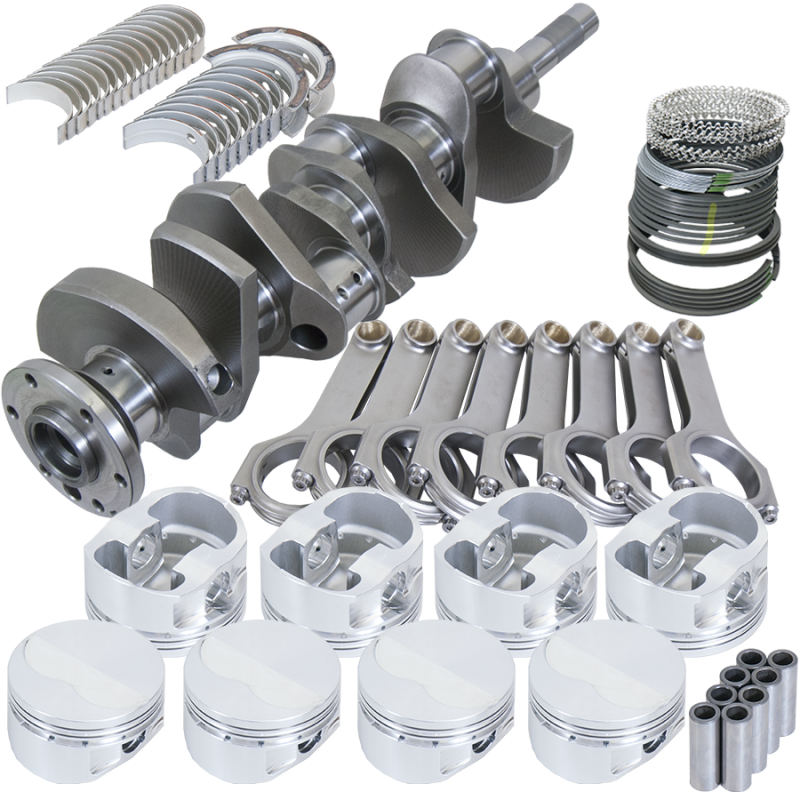 Eagle Ford FE 3.980in Crank 6.490in H-Beam Forged 4032 -6.2cc 4.280in Pistons Rotating Assembly