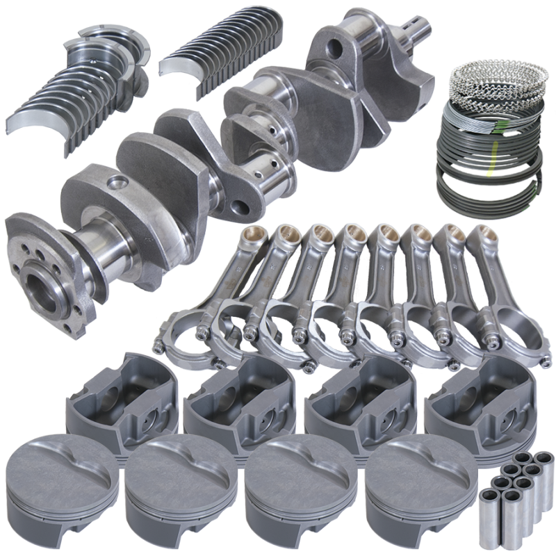 Eagle Chevy LT1350 1Pc 3.750in Crank 6.000in I-Beam Rods -5cc 4.040in Pistons Rotating Assembly
