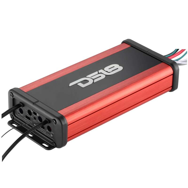 DS18 4-Channel Full-Range 4 x 100 Watts RMS at 4ohm IP67 Waterproof Rated Built-in BT Audio Receiver