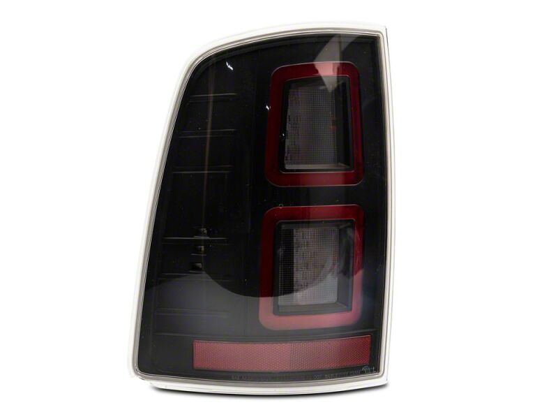 Raxiom 09-18 Dodge RAM 1500 LED Tail Lights- Black Housing- Clear Lens