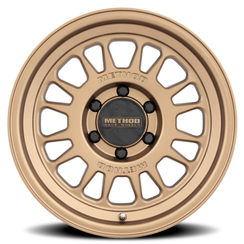 Method MR318 18x9 0mm Offset 6x5.5 106.25 Centerbore Mothod Bronze