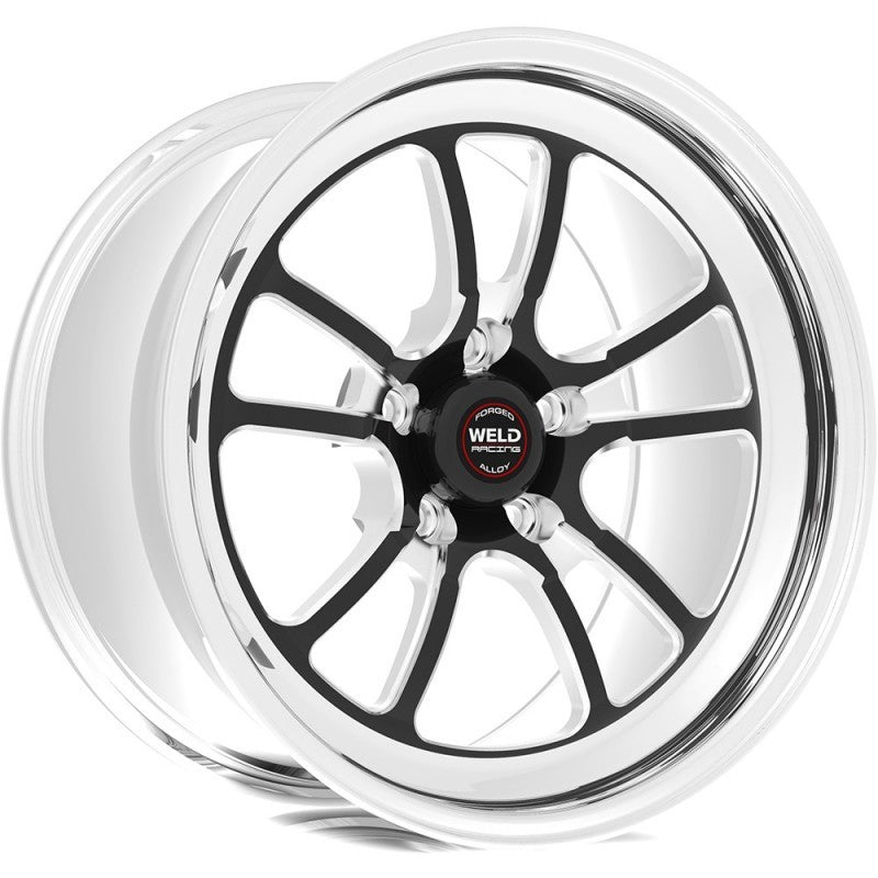 Weld S70 15x6 / 5x4.75 BP / 3.5in. BS Black Wheel (Medium Pad) - Non-Beadlock