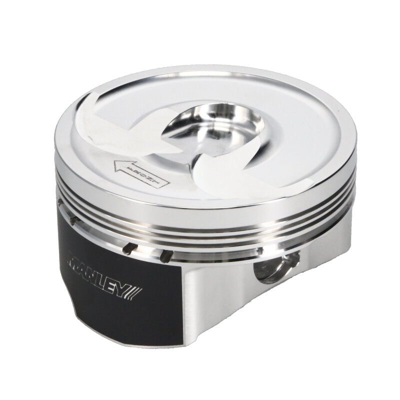 Manley Chevrolet LT1 Piston Set - 4.135in Bore 1.115in CH, -20.00 CC