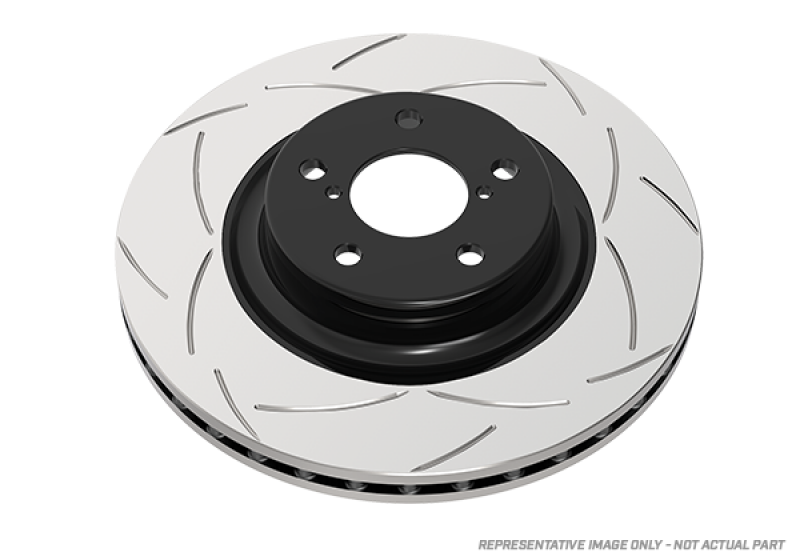 DBA 99-04 Jeep Grand Cherokee (Akebono Frt Caliper No. 4802) Rear Street Series Slotted Brake Rotor