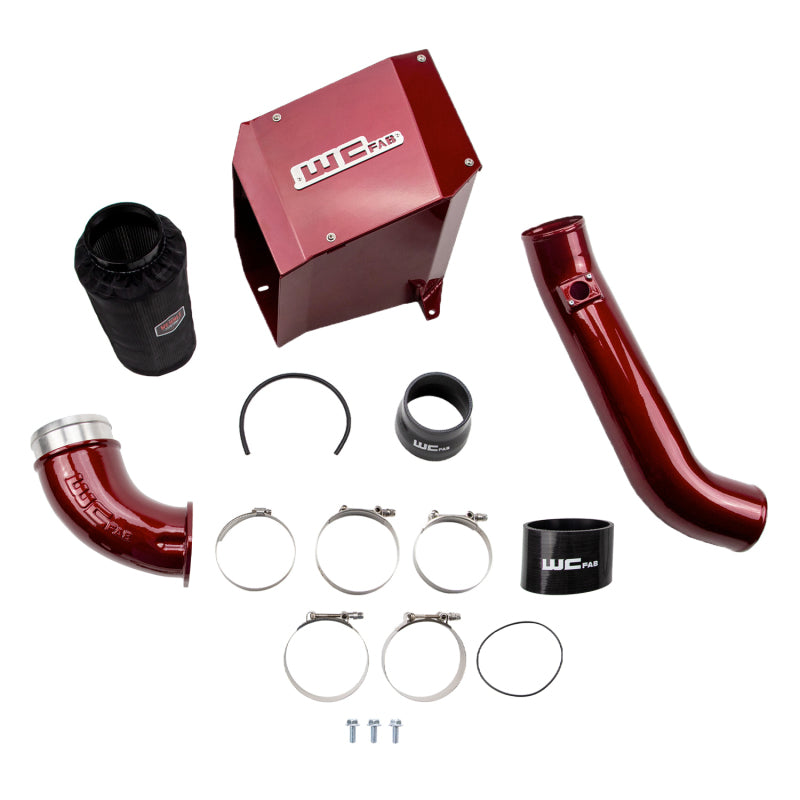 Wehrli 01-04 Duramax LB7 4in Stage 2 Intake Kit w/ Air Box - Illusion Purple