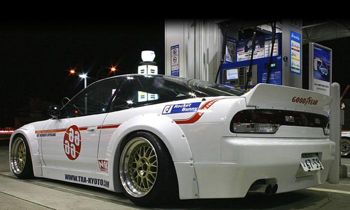 GReddy 89-93 Nissan Silvia 2Dr Rocket Bunny (PS13) Rear Over Fenders V1 **Must Ask/Call to Order**