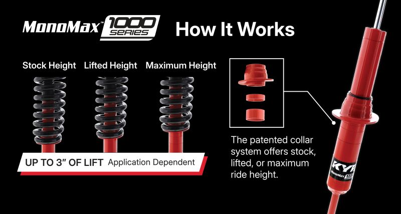 KYB 16-23 Toyota Tacoma 1000 Series Front Shock