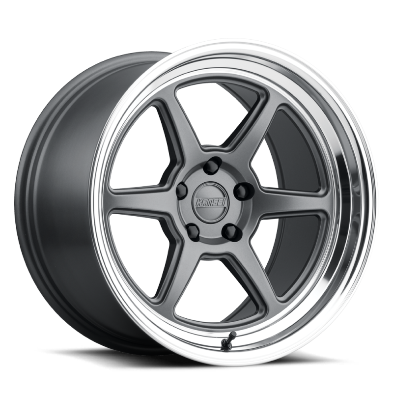 Kansei K14G Roku 18x8.5in / 5x112 BP / +35mm Offset / 66.56mm Bore - Matte Gunmetal Wheel