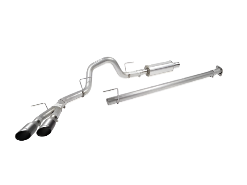 Roush 15-20 F-150 5.0L/3.5L/2.7L Black Tip Cat Back Exhaust
