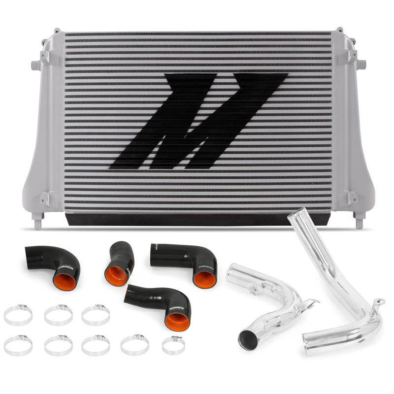 MISHIMOTO MMINT-MK7-15KP VW MK7 Golf TSI/GTI/R Performance Intercooler Kit, Polished, 2015+ Photo-1 