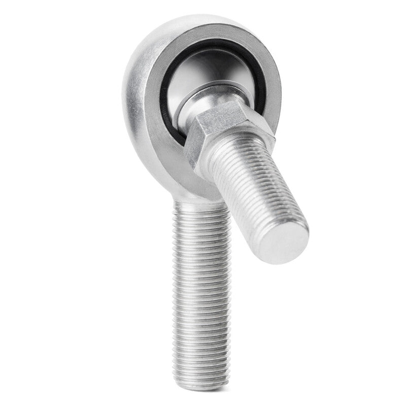 QA1 N Series Injection Molded Rod End - Male/Left Hand - .25in Bore x 1/4-28 w/Stud - Carbon Steel