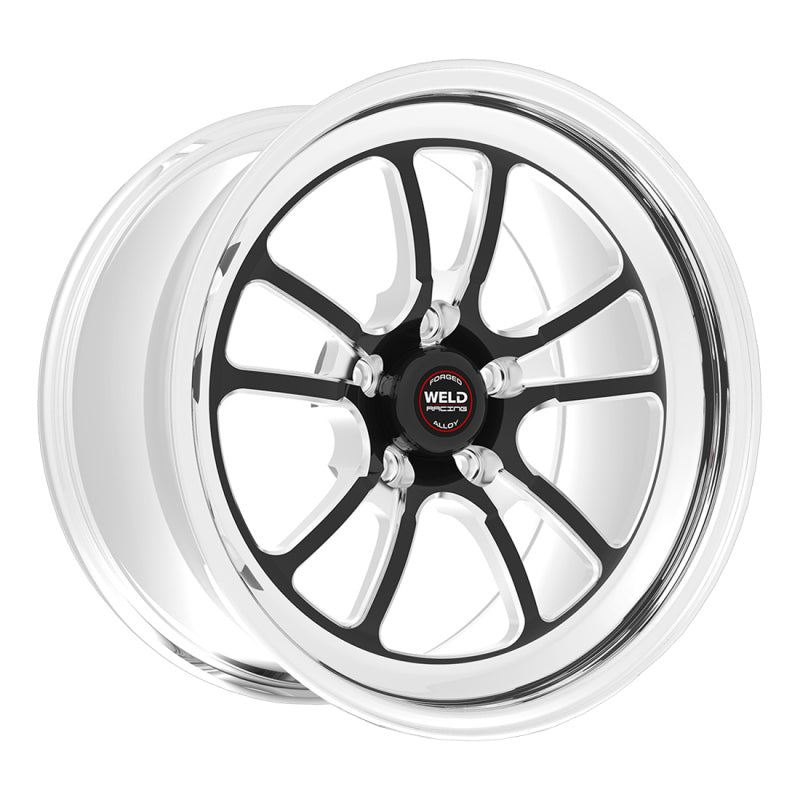 Weld S70 15x11 / 5x115 BP / 6.5in BS Black Wheel - Non-Beadlock
