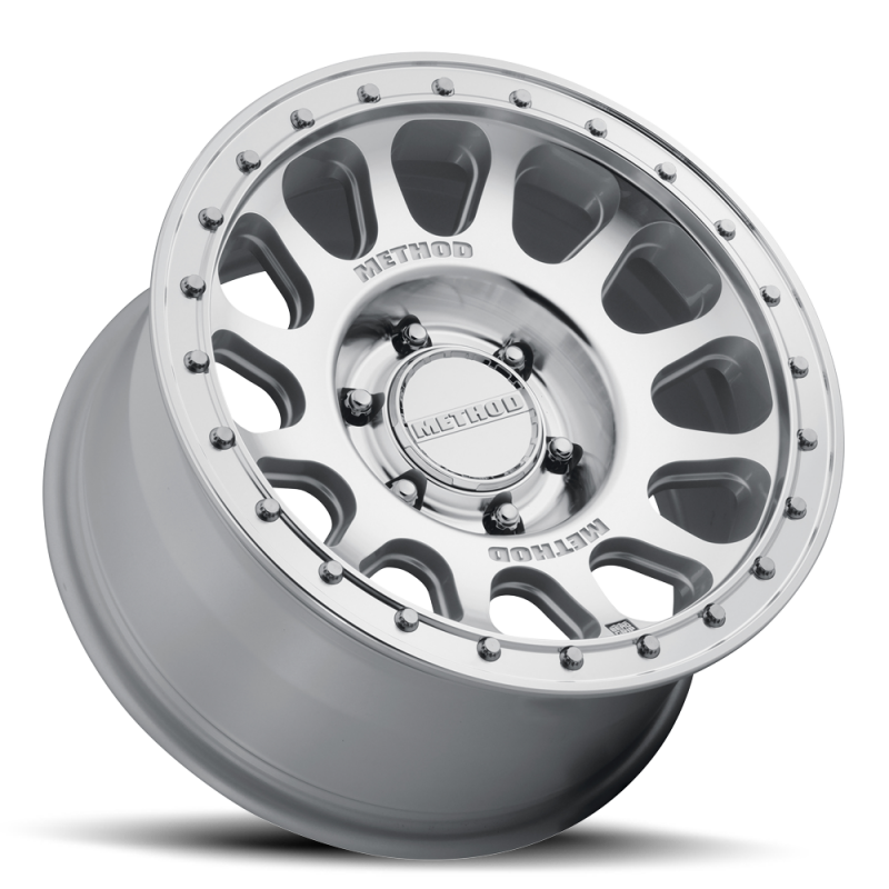 Method MR709 HD Bead Grip 17x8.5in / ET0 / 5x150 BP / 110.50mm Bore - Machined Clear Coat Wheel