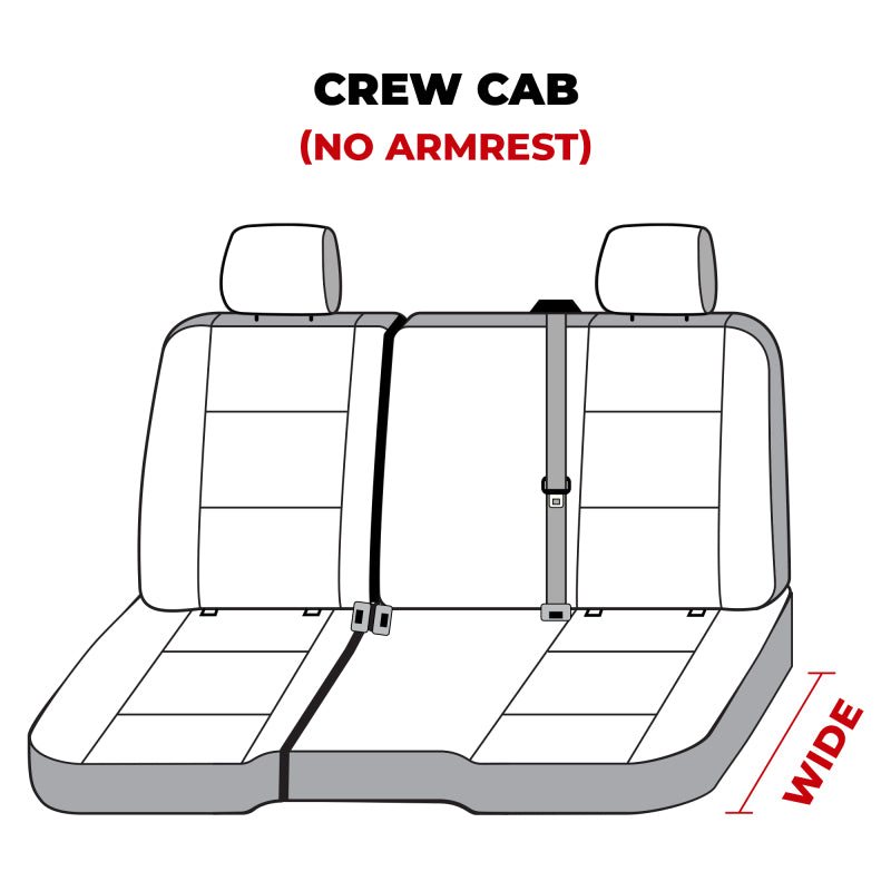 Covercraft 14 Chevrolet Silverado Carhartt SeatSaver Custom Second Row Seat Covers - Gravel