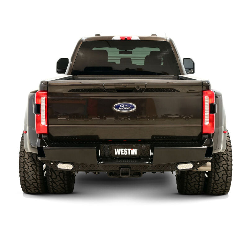 Westin 23-25 Ford F-250/350/450/550/600 HDX Bandit Rear Bumper - Black