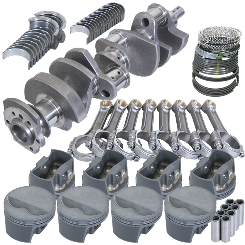 Eagle Chevy LT1350 1Pc 3.480in Crank 5.700in I-Beam Rods -5cc 4.060in Pistons Rotating Assembly