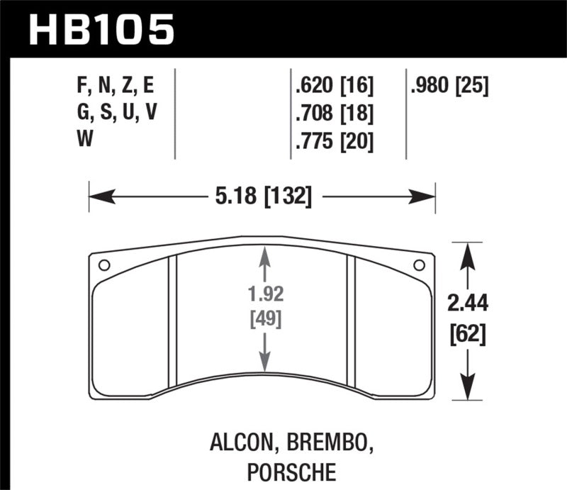 Hawk DTC-70 Motorsports Brake Pads