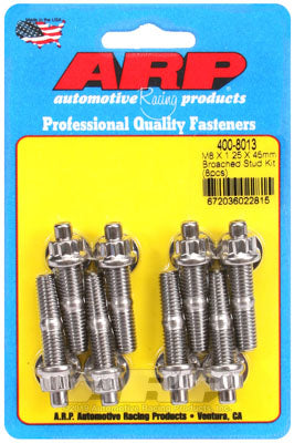 ARP 400-8013 Accessory Stud Kit M8 X 1.25 X 45mm. broached. 8 pieces Photo-1 