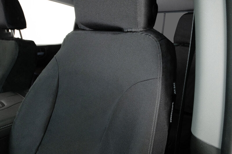 Covercraft 24-26 Ford Ranger Super Crew SeatSaver Custom Seat Cover - Waterproof Black