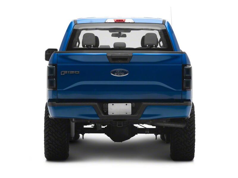 Raxiom 15-17 Ford F-150 CXR Series LED Tail Lights- Black Housing- Smoked Lens