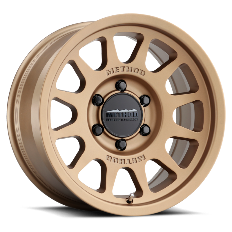 Method MR703 Bead Grip HD 18x9 +40mm Offset 6x5.5 95.25mm CB Method Bronze Wheel