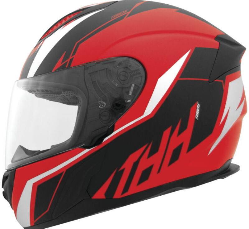 THH Helmets T810S Turbo Red/Silver - Medium