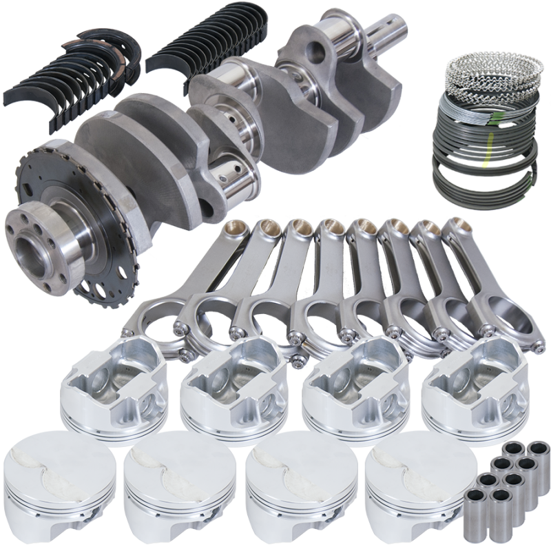 Eagle Chevy LS2 4.000in Crank 24 Tth Reluctor 6.125in H-Beam -5cc 4.010in Pistons Rotating Assembly