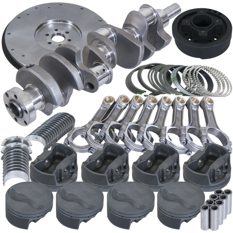 Eagle Ford 302 3.400in Crank 5.400in I-Beam Rods 4.030in Pistons 164 Tooth FW Balanced Assembly