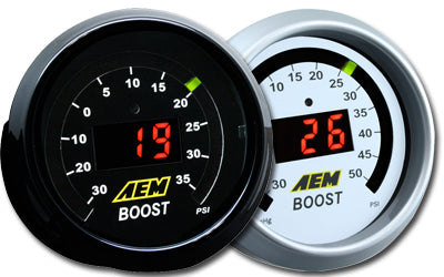 AEM 30-4406 Boost Gauge 35 psi Photo-1 