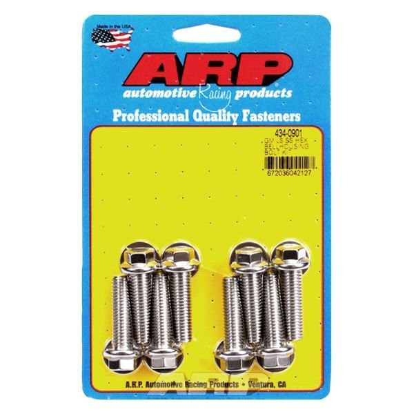 ARP 434-0901 Bellhousing Bolt Kit for Chevrolet LS Gen III. ARP Stainless. hex Photo-1 