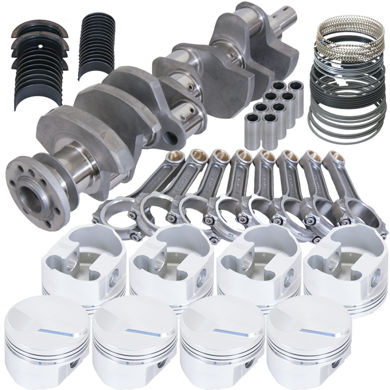 Eagle Chevy 454 4.000in Crank 6.135in I-Beam Rods 14cc Dome 4.310in Pistons Rotating Assembly