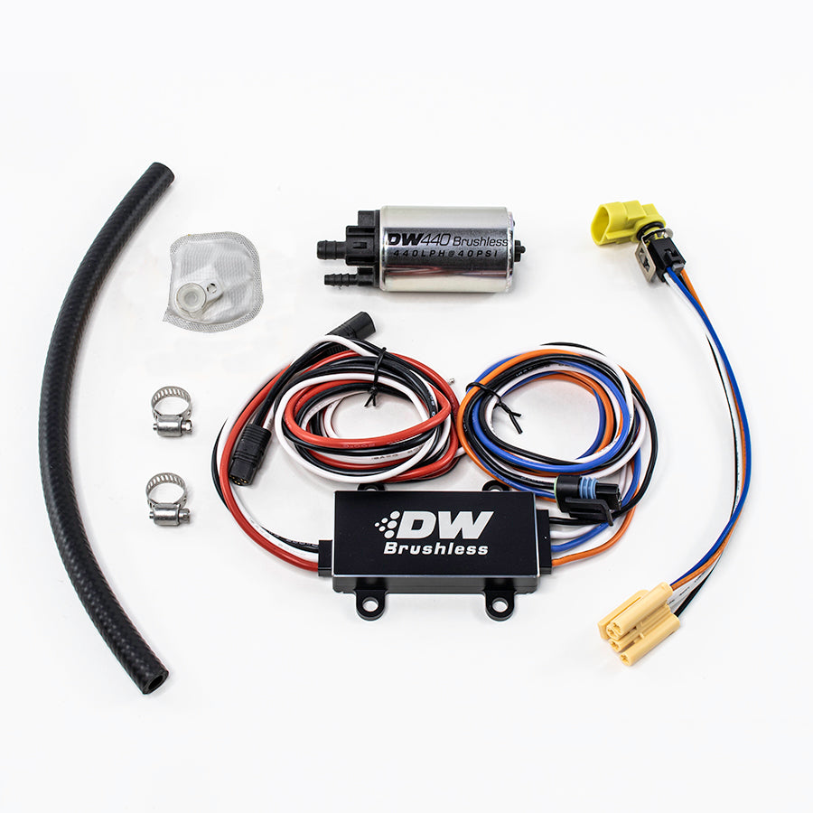 DEATSCHWERKS 9-441-C101-0900 DW440 440lph Brushless Fuel Pump with Single Speed controller Photo-1 
