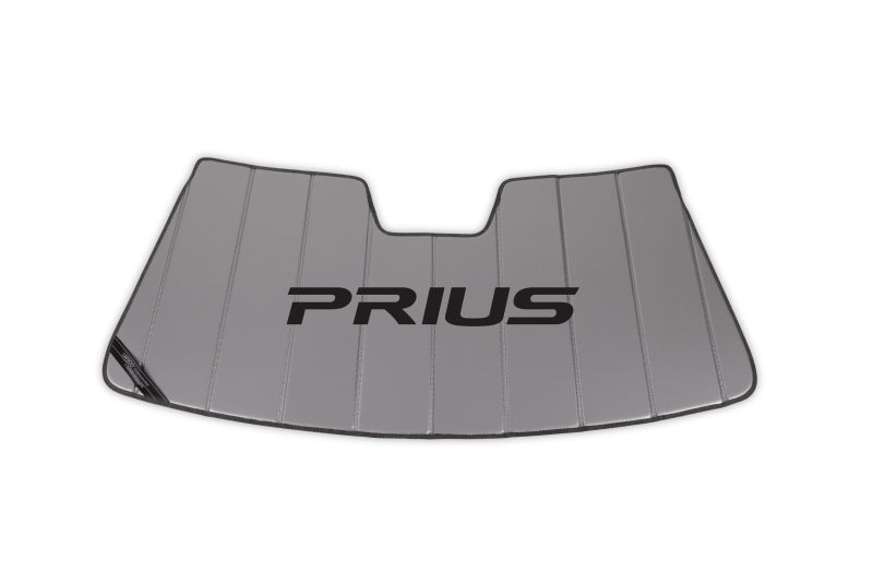 Covercraft 10-15 Toyota Prius Custom Windshield Sun Shade - Silver w/ Prius Logo